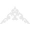 Ekena Millwork Pitch Kendall Architectural Grade PVC Gable Pediment, 60"W x 35"H x 1"P (14/12) GPP060X035X100KEN - alternate 5